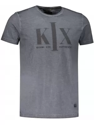 Tricou pentru bărbați KIXMI OLWEN GRI INCHIS