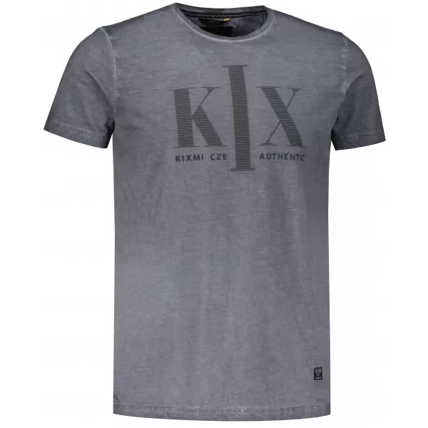  Tricou pentru bărbați KIXMI OLWEN GRI INCHIS 