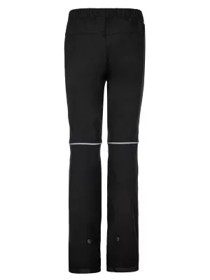 Pantaloni softshell pentru copii KILPI RIZO-J SJ0405KI NEGRU