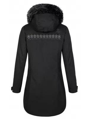 Palton de iarnă de damă KILPI PERU-W SL0125KI NEGRU