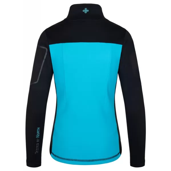  Hanorac funcțional de damă KILPI TEAM FLEECE-W SL0201KI ALBASTRU DESCHIS 