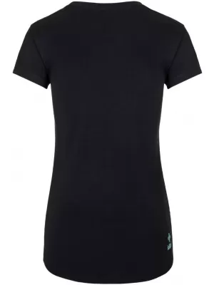 Tricou de damă cu mâneci scurte KILPI TORNES-W SL0303KI NEGRU