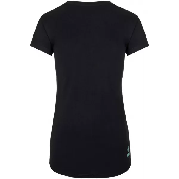 Tricou de damă cu mâneci scurte KILPI TORNES-W SL0303KI NEGRU 