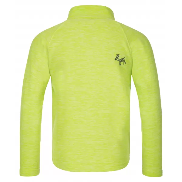  Hanorac fleece pentru copii KILPI ALACANT-J SJ0204KI VERDE DESCHIS 