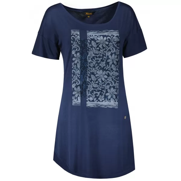  Tricou pentru femei KIXMI ODETTE ALBASTRU INCHIS 