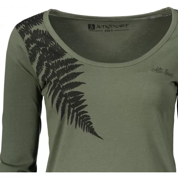  Tricou pentru femei ALTISPORT UHANA LTSY942 VERDE 
