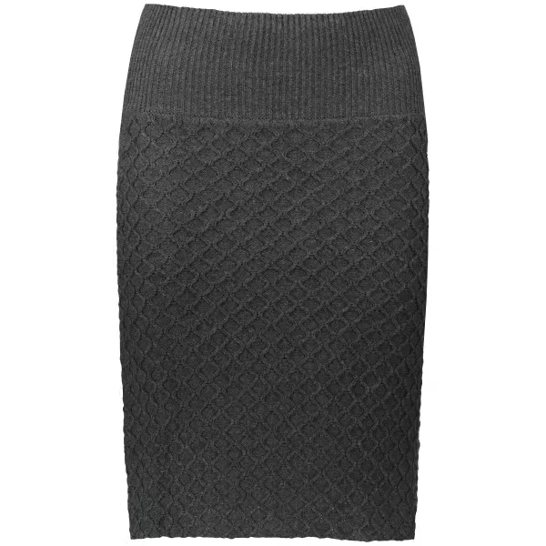  Fusta de dama KIXMI ORIS EVIDENȚIERI GRI ÎNCHIS 