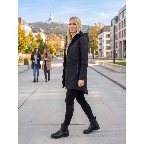  Palton softshell dama KIXMI ORLENA NEGRU 