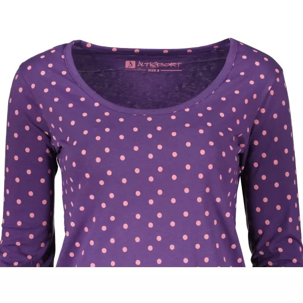  Tricou pentru femei ALTISPORT ONEDA LTSY941 VIOLET 