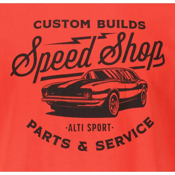  Tricou pentru bărbați ALTISPORT MAAS MTSX748 ROȘU 