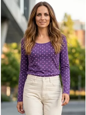 Tricou pentru femei ALTISPORT ONEDA LTSY941 VIOLET