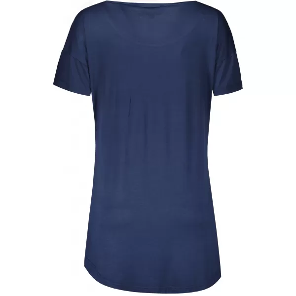  Tricou pentru femei KIXMI ODETTE ALBASTRU INCHIS 