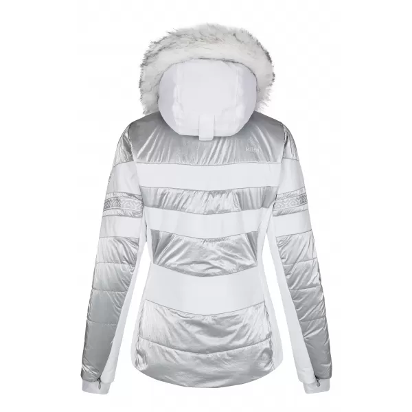  Jachetă de schi pentru femei KILPI DALILA-W SL0133KI ALB 