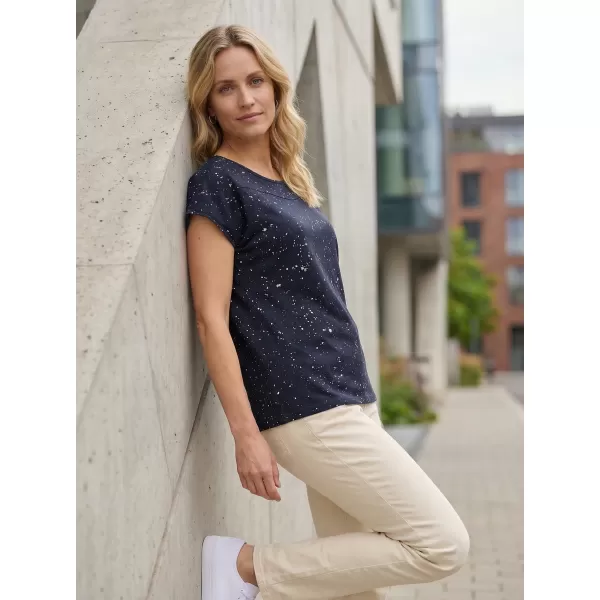  Tricou pentru femei SAM 73 HEQA WT 876 ALBASTRU ÎNCHIS 
