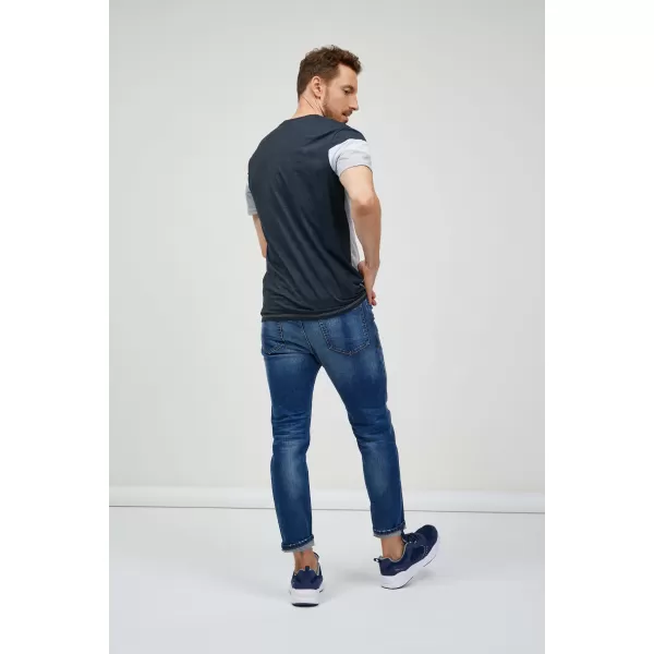  Tricou pentru bărbați SAM 73 KAVIX MT 815 GRI DESCHIS 