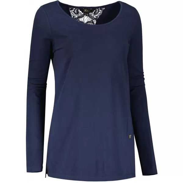  Tricou pentru femei KIXMI OLIMPIE ALBASTRU INCHIS 
