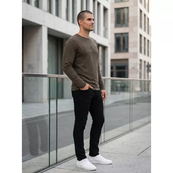  Tricou pentru bărbați SAM 73 MINDART MT 810 KAKI 