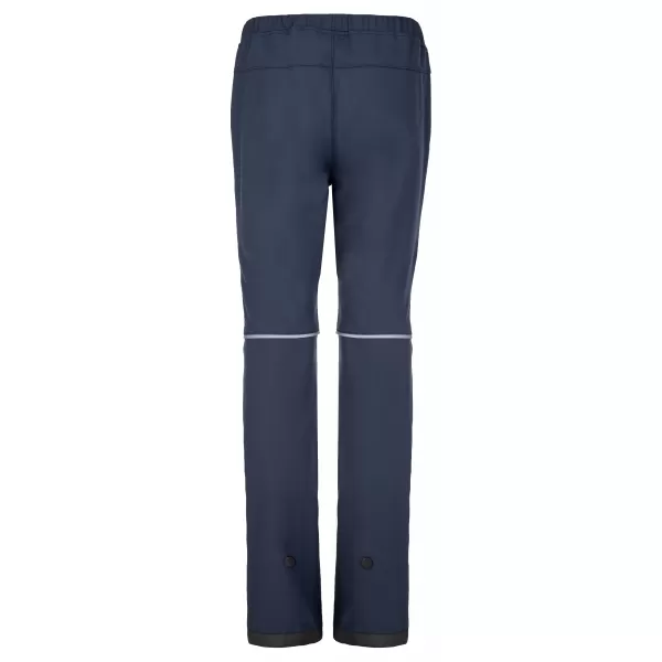  Pantaloni softshell pentru copii KILPI RIZO-J SJ0405KI ALBASTRU ÎNCHIS 