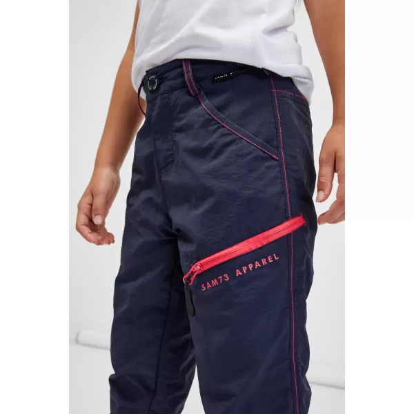  Pantaloni pentru copii SAM 73 MARISOL KK 504 ALBASTRU/ROZ 