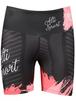 Jambiere scurte premium de damă ALTISPORT SWE/ALW01S03 ELAN