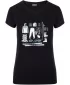 Tricou de damă cu mâneci scurte KILPI TORNES-W SL0303KI NEGRU