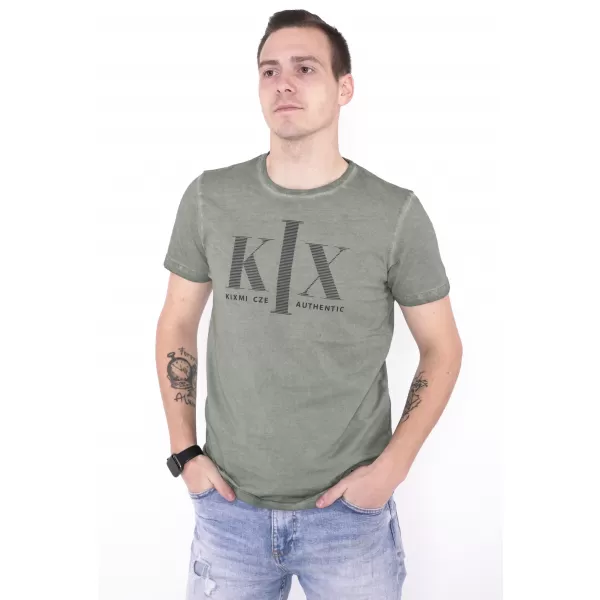  Tricou pentru bărbați KIXMI OLWEN VERDE 