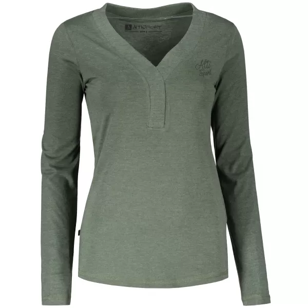 Tricou pentru femei ALTISPORT PAFIA LTSY940 VERDE 