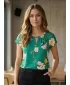 Tricou pentru femei KIXMI ORNELLA VERDE
