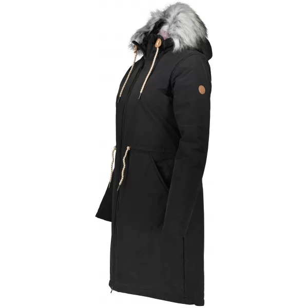 Palton de femei ALTISPORT HOREMA LCTY187 NEGRU 