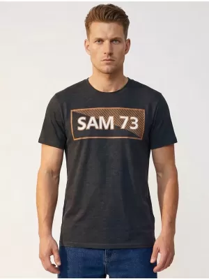 Tricou pentru bărbați SAM 73 FENRI MT 814 NEGRU