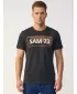 Tricou pentru bărbați SAM 73 FENRI MT 814 NEGRU