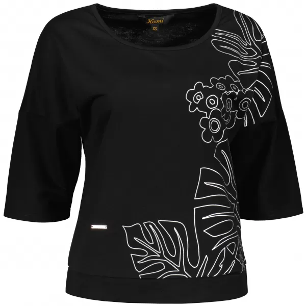  Hanorac de dama KIXMI ORCHID NEGRU 