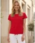 Tricou pentru femei SAM 73 KAFUI WT 878 ROŞU