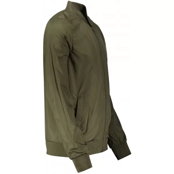  Jachetă bomber pentru bărbați ALTISPORT BYB/ALM002BY045 KAKI 