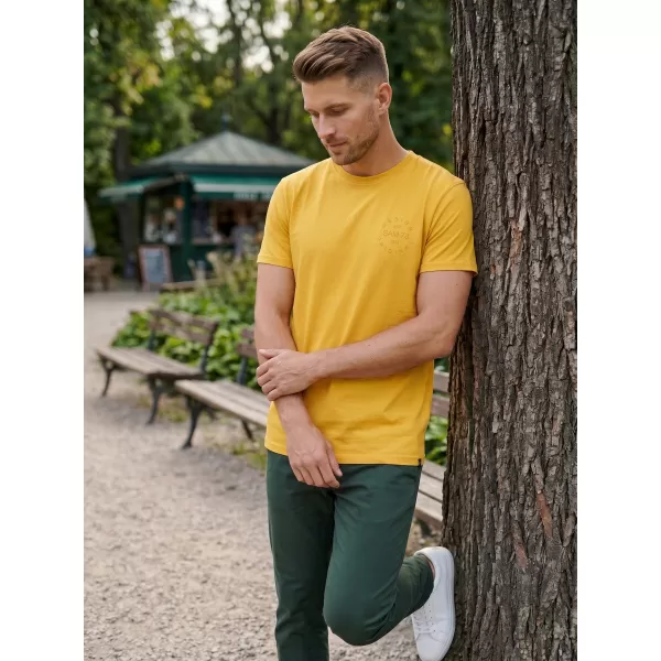  Tricou pentru bărbați SAM 73 SEPOT MT 813 GALBEN MUȘTAR 