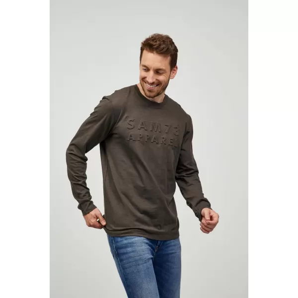  Tricou pentru bărbați SAM 73 MINDART MT 810 KAKI 