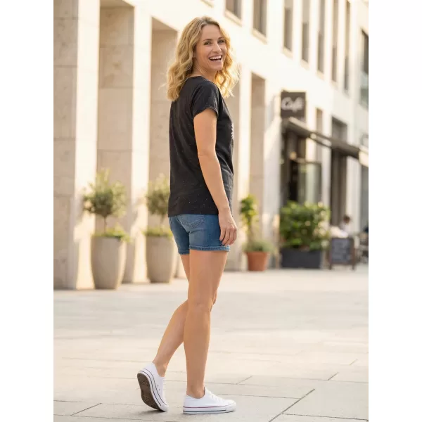  Tricou pentru femei ALTISPORT TEIRA LTSX901 NEGRU 