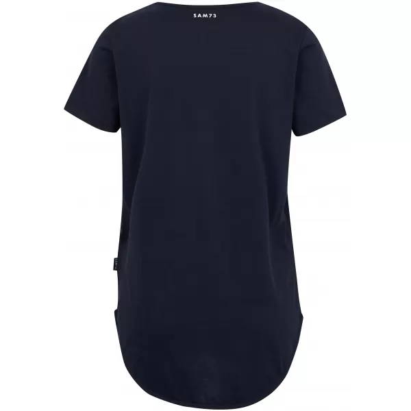  Tricou pentru femei SAM 73 ASONG WT 874 ALBASTRU ÎNCHIS 