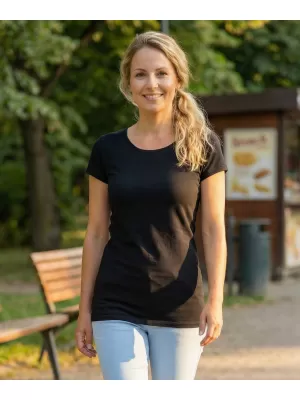Tricou pentru femei ALTISPORT ZOLIA LSKX384 NEGRU