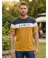 Tricou pentru bărbați SAM 73 KAVIX MT 815 MARO DESCHIS