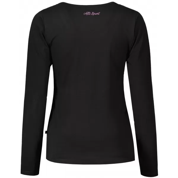  Tricou pentru femei ALTISPORT UHANA LTSY942 NEGRU 