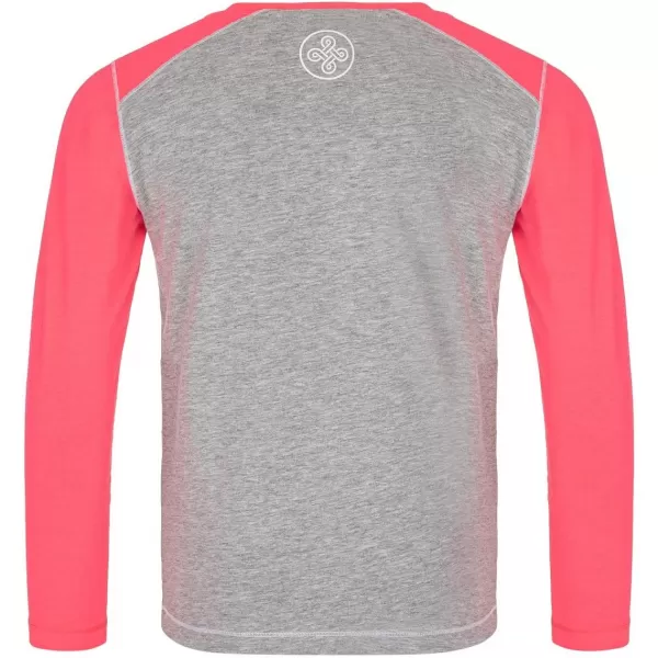  Tricou fetita cu maneca lunga KILPI SONIER-JG SJ0351KI GRI DESCHIS 