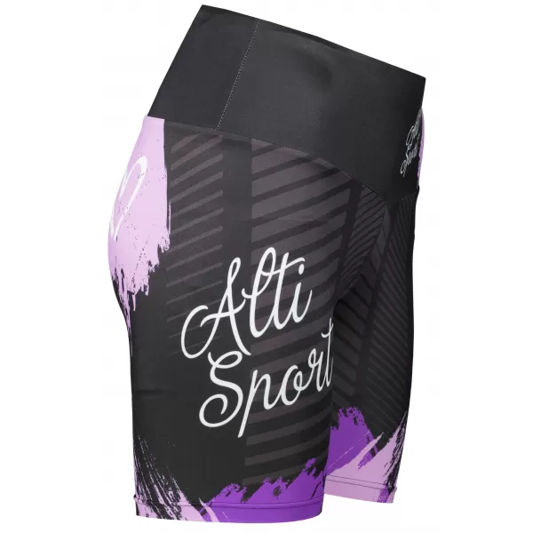  Jambiere scurte premium de damă ALTISPORT SWE/ALW01S03 VIOLET 