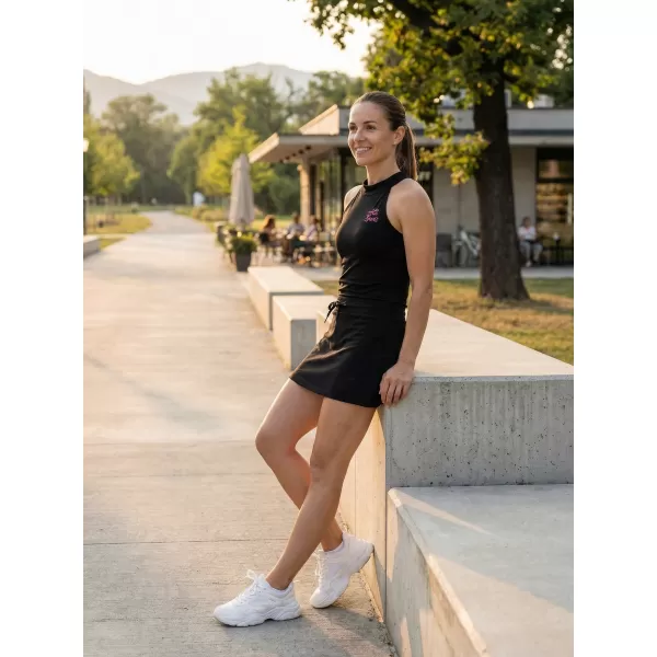  Maieu de damă ALTISPORT BYB/ALW056BY134 NEGRU ROZ 