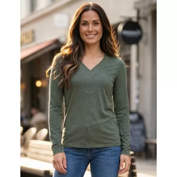  Tricou pentru femei ALTISPORT PAFIA LTSY940 VERDE 