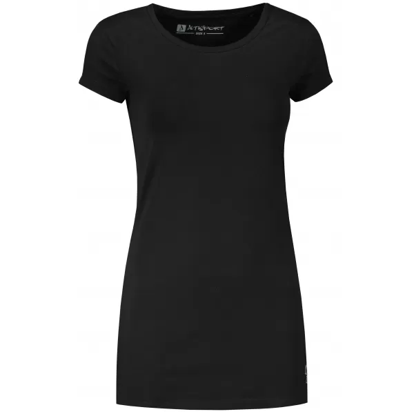  Tricou pentru femei ALTISPORT ZOLIA LSKX384 NEGRU 