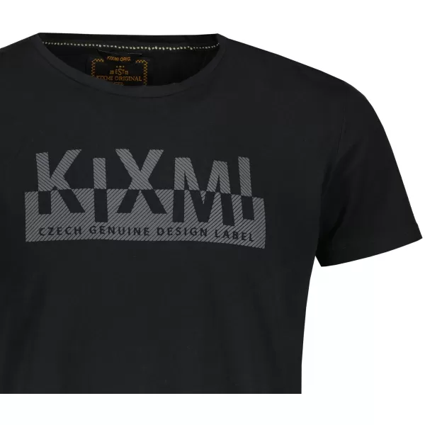  Tricou pentru bărbați KIXMI ORLANDO NEGRU 
