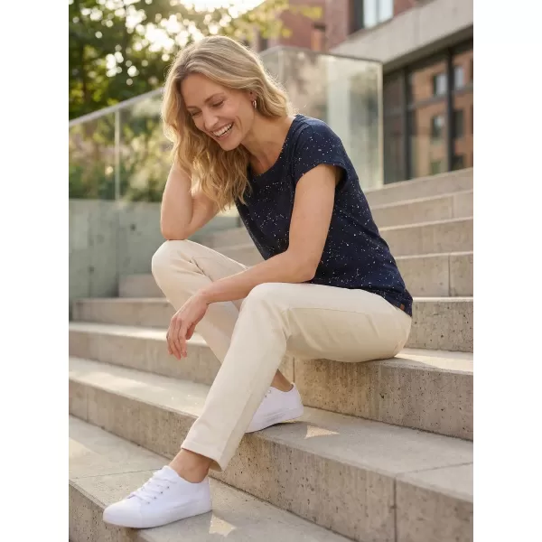  Tricou pentru femei SAM 73 HEQA WT 876 ALBASTRU ÎNCHIS 