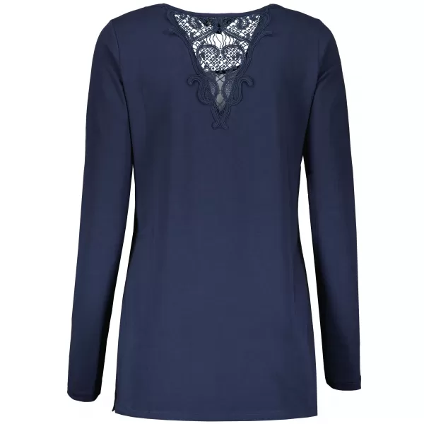  Tricou pentru femei KIXMI OLIMPIE ALBASTRU INCHIS 