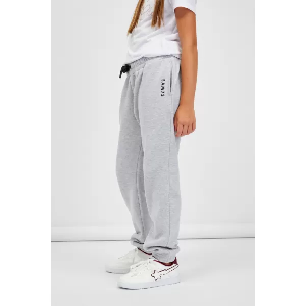  Pantaloni de trening pentru copii SAM 73 RIARDIN KK 507 GRI DESCHIS 